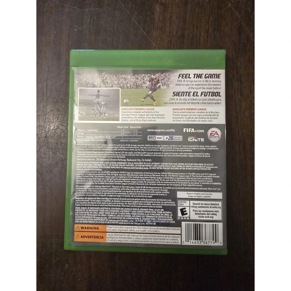 EA Sports FIFA 15 XBOX One Video Game Soccer Live Multiplayer E